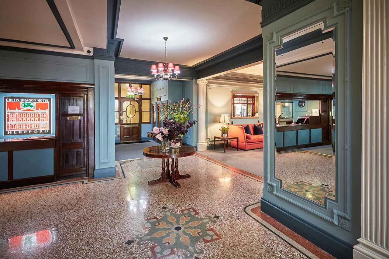 The Green Dragon Hotel Hereford Bagian luar foto